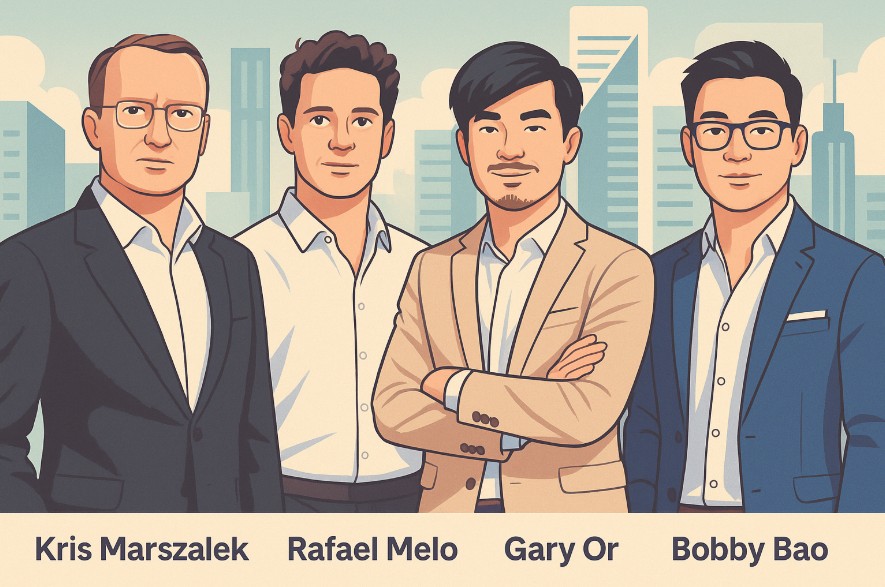 Bốn nhà sáng lập đứng sau Crypto.com